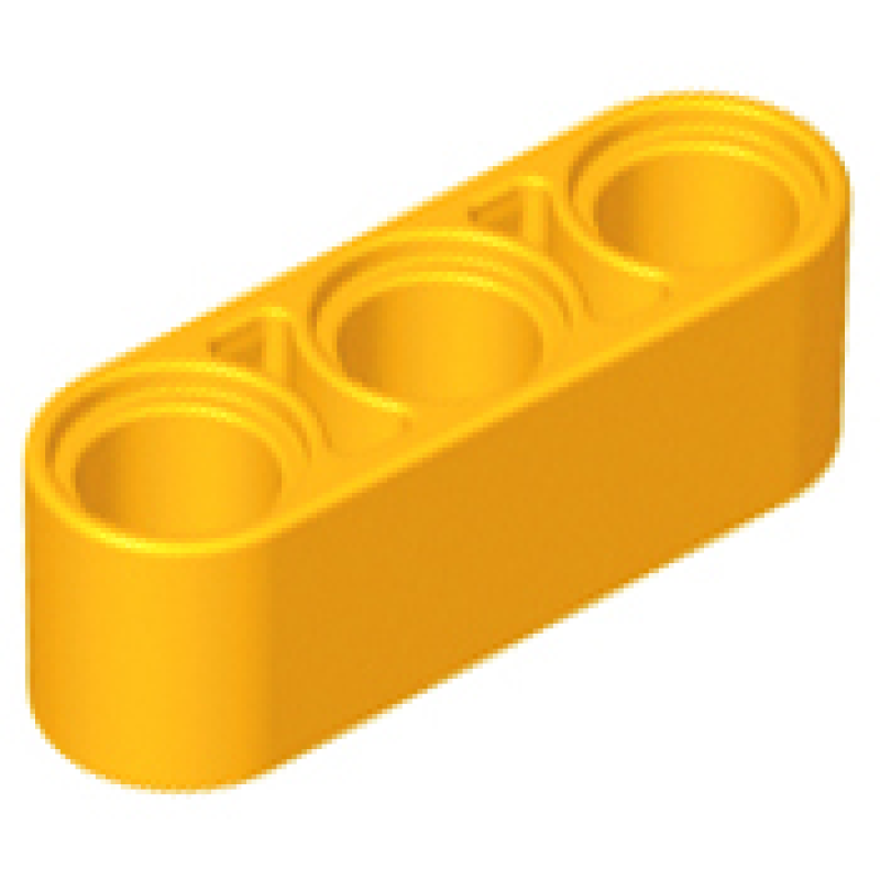 Technic, Hefbalk Dik 1x3 Bright Light Orange